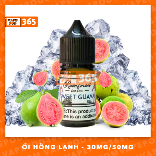 Rain Forest Salt Sweet Guava 50MG  - Ổi Lạnh