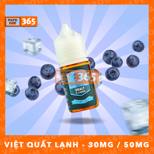 Usalt Blueberry Ice - Việt Quất Lạnh