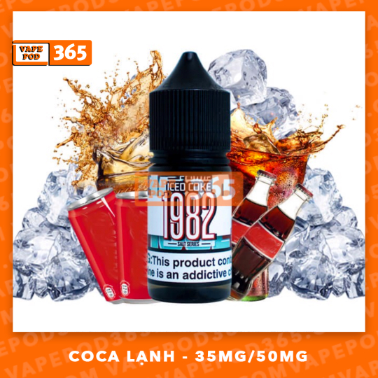 1982 Salt Nic Iced Coke  - Coca Cola Lạnh