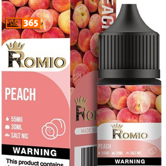 ROMIO KING SALT NIC 30ml Peach - Đào Lạnh