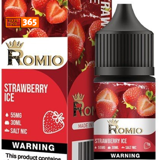 ROMIO KING SALT NIC 30ml Strawberry Ice - Dâu Lạnh