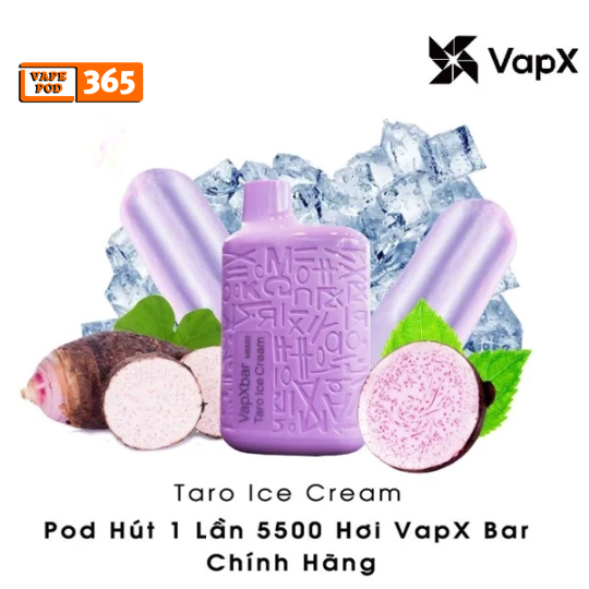 VapX BAR 5500 Hơi 5% - Pod 1 Lần 5500 Puff Chính Hãng