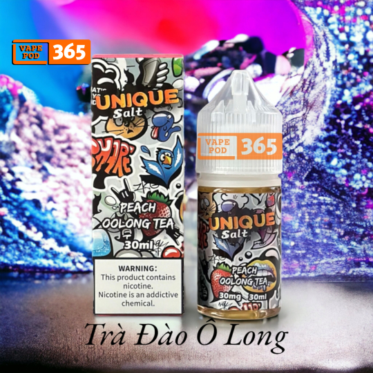 UNIQUE SALT Peach Oolong  Tea - Trà Đào Ô Long 