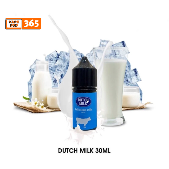  Salt Nic Malay - Dutch Milk 30ML - Full Cream Milk - Sữa Tươi Lạnh - 30MG