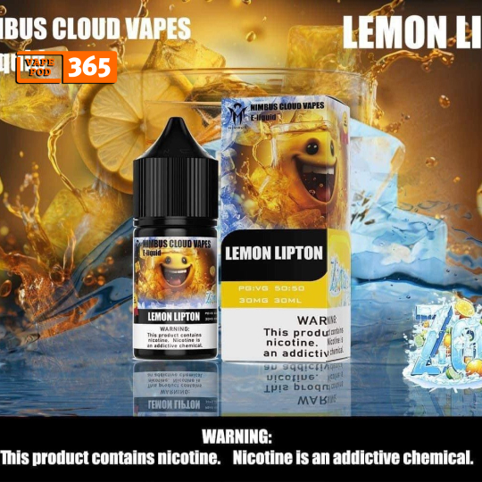 Nimbus Cloud Vapes Trà Chanh Lipton Salt Nicotine 30ml - Lemon Lipton