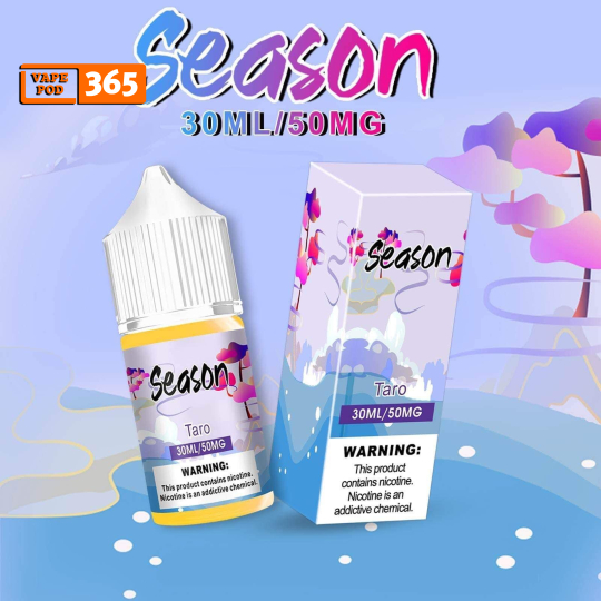 SEASON Salt Nic 30ml Kem Khoai Môn - Tinh Dầu Season Salt Nic Taro