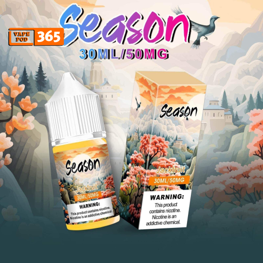 SEASON Salt Nic 30ml Mít Lạnh - Tinh Dầu Season Salt Nic Jackfruit