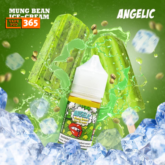 ANGELIC SALTNIC 30ml Kem  Đậu Xanh  - Mung Bean Ice Cream 30/50ni