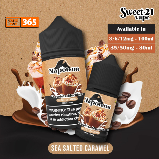 NAPOLEON Salt Nic Chocolate Machiato By Sweet21