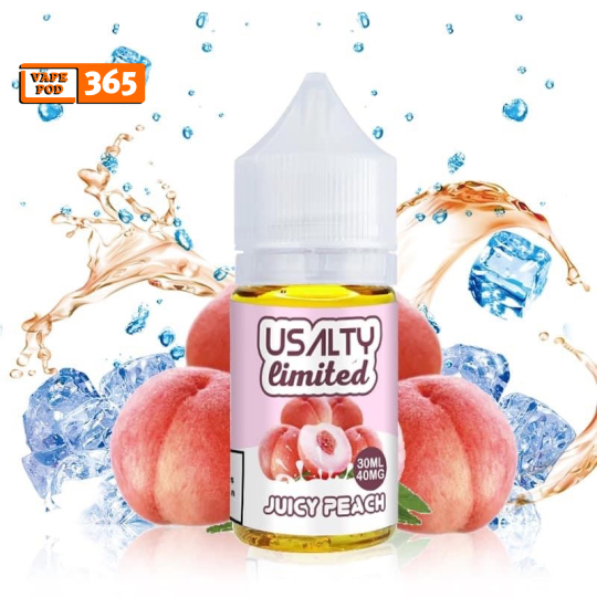 Usalty Limited Juicy Peach - Nước Ép Đào Lạnh