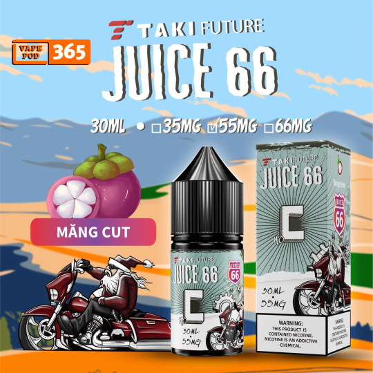 Tinh dầu TAKI JUICE 66 C Măng Cụt 35/55mg 30ml - Take Juice 66 C