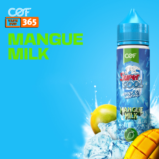 COF SUPER COOL  60ml Mangue Milk - Xoài Xanh Siêu Lạnh