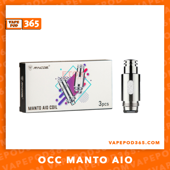 Coil OCC Rincoe Manto AIO XR 80W Jellybox 0.3 ohm 